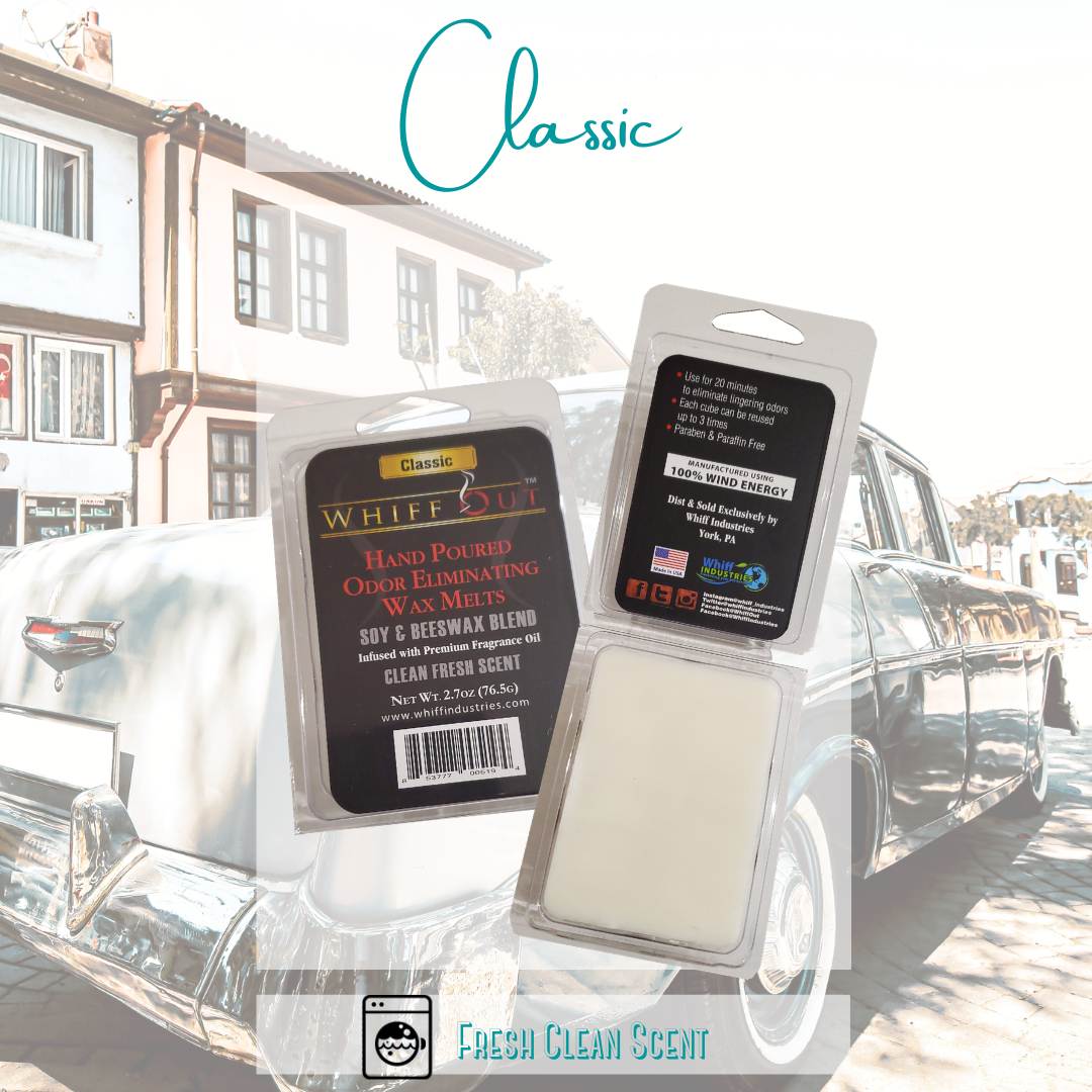 Whiff out odor eliminating wax melt classic scent