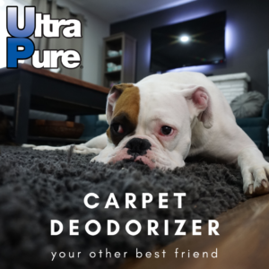 Ultra Pure by Whiff Industries revolutionary carpet and room odor control