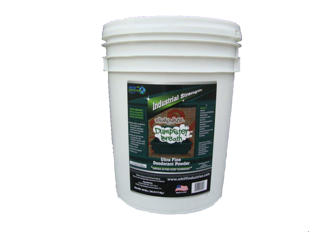 Dumpster Breath Natural crystalline garbage odor neutralizer