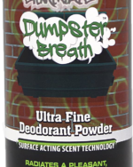 Dumpster Breath 2 lb shaker can trash bin deodorizer