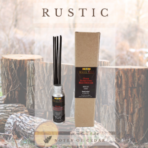 Whiff out odor eliminating reed diffuser Rustic scent stage 1