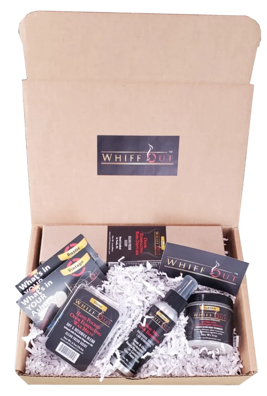 WHIFF OUT TOTAL ODOR NEUTRALIZATION SYSTEM GIFT BUNDLE CLASSIC SCENT