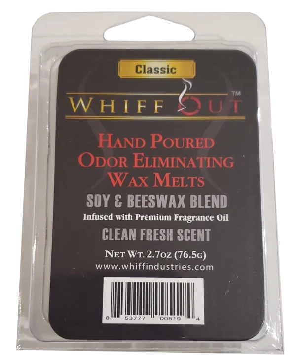 Whiff Out Odor Eliminating Wax Melt Classic Scent