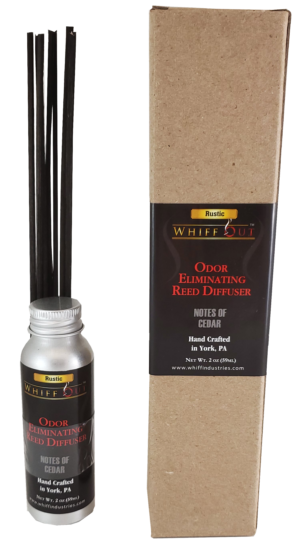 Whiff Odor Eliminating Reed Diffuser Rustic Scent