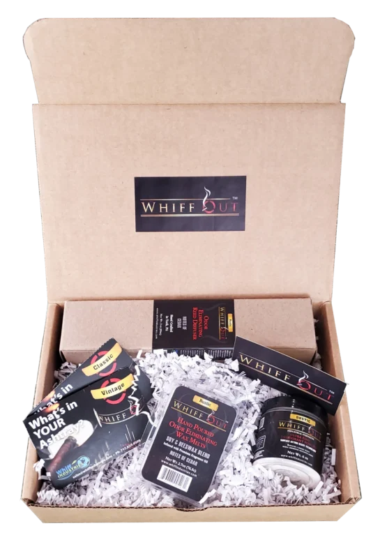 WHIFF OUT TOTAL ODOR NEUTRALIZATION SYSTEM GIFT BUNDLE RUSTIC SCENT