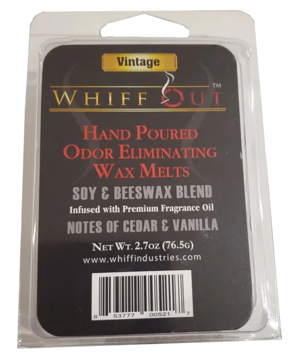 Whiff Out Odor Eliminating Wax Melt Vintage Scent