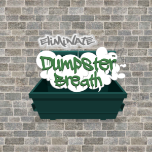 Dumpster Breath Garbage receptacle odor eliminator