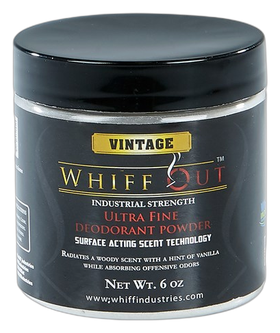 Whiff Out™ 6 oz jar ashtray deodorizer Vintage scent
