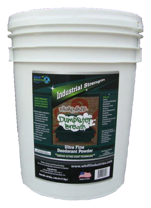 Dumpster Breath 45 lb pail industrial dumpster deodorizer beats